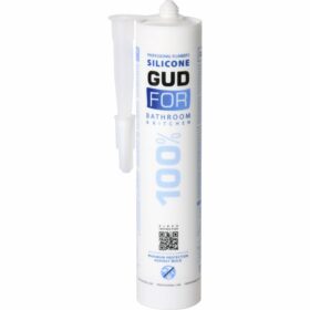 GUDFOR 100% silikona sanitārais hermētiķis caurspīdīgs
