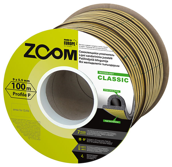 ZOOM Self-adhesive sealing strip P Classic