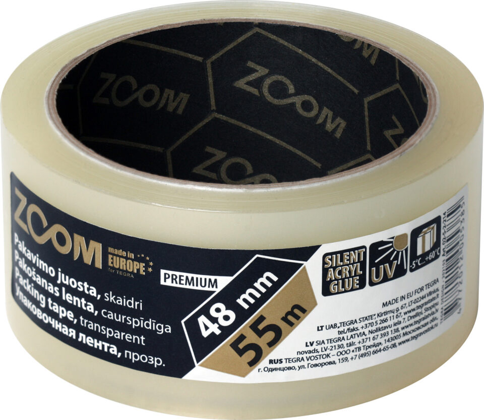 ZOOM PREMIUM packaging tape