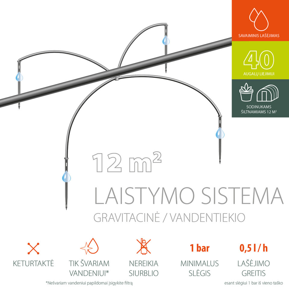 VERTAS Gravity watering system