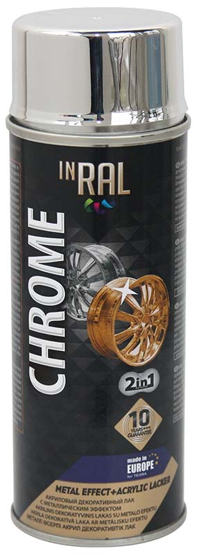 INRAL Spray paints CHROME