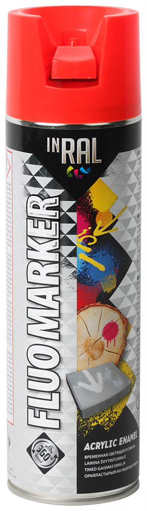 INRAL Spray paints FLUOMARKER