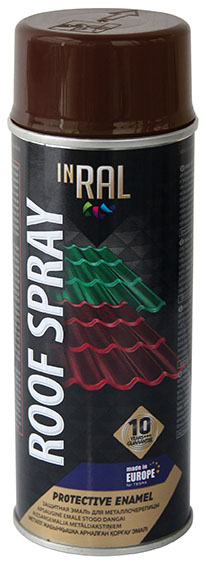 INRAL Spray paints ROOF spray