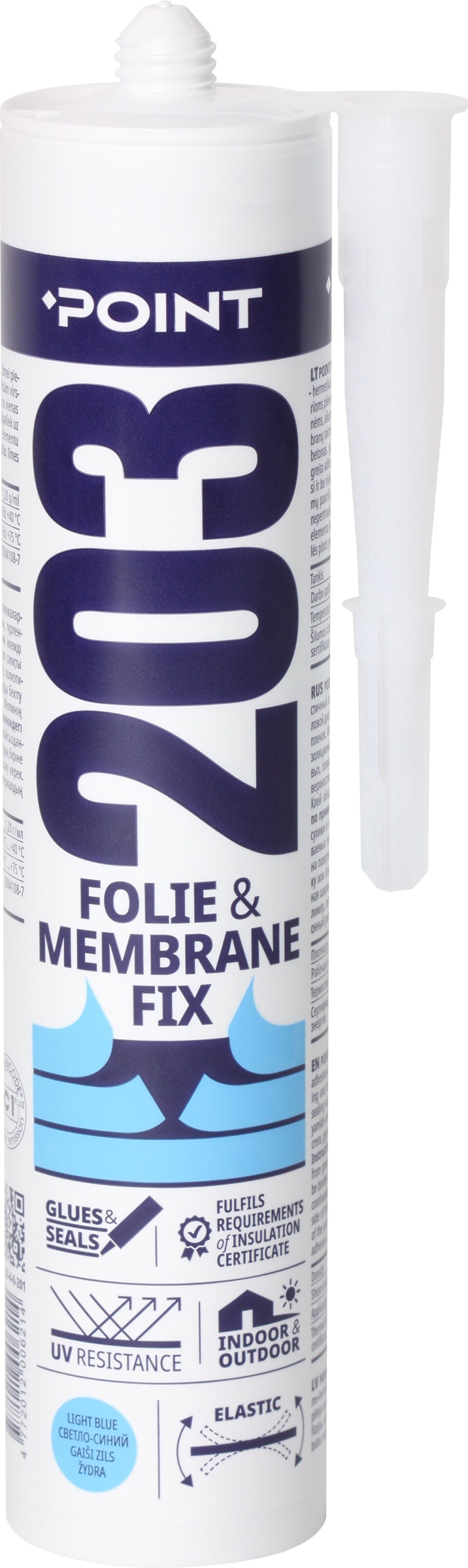 203 Folie & Membrane Fix adhesive and sealant for foils and membranes