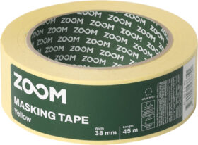 Zoom Masking tape, yellow