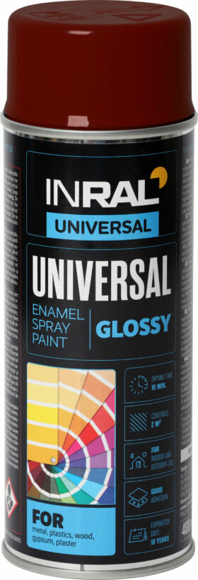 Inral Spray paints UNIVERSAL Enamel, purple