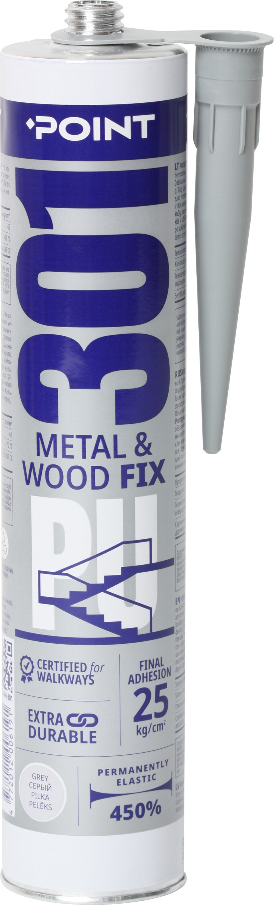 PU 301 Metal & Wood Fix polyurethane construction adhesive and sealant