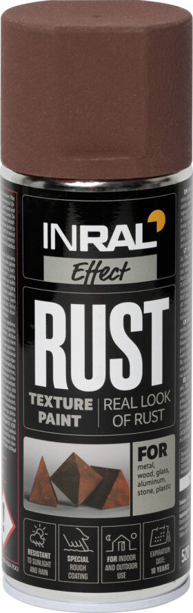 Inral Rust effect paint