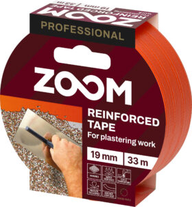 Zoom Armēta līmlenta apmetuma darbiem 19 mm x 33 m