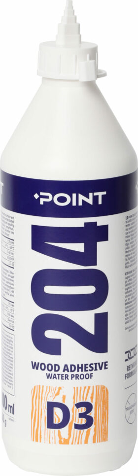 Point POINT 204 WOOD FIX Adhesive D3, clear, 1000 ml