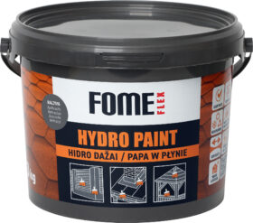 FOME FLEX HYDRO PAINT, antracīts RAL7016, 3 kg