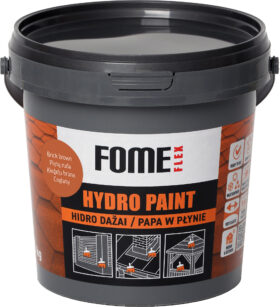 FOME FLEX HYDRO PAINT, ķieģeļbrūna RAL8004, 1 kg