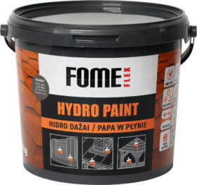 HYDRO PAINT, pelēkbrūna RAL8019, 6 kg